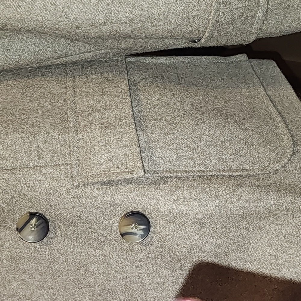 NWOT Wool Blend Peacoat - Picture 5 of 12